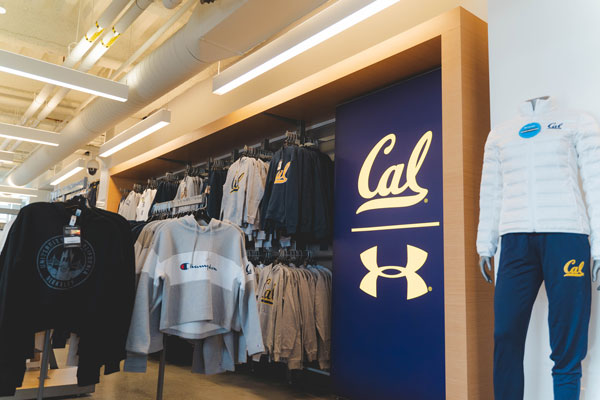 Indoor Cal Student Store at UC Berkeley